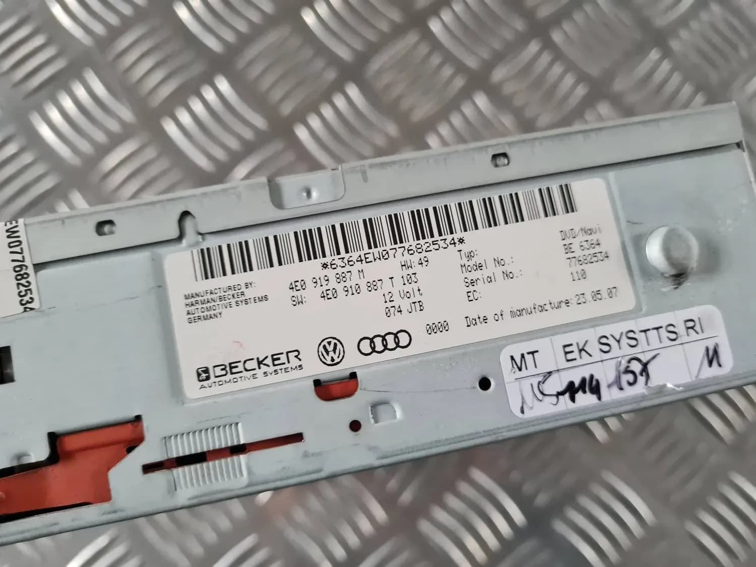 Unità CD/DVD/navigazione AUDI A6 2008 - foto 6